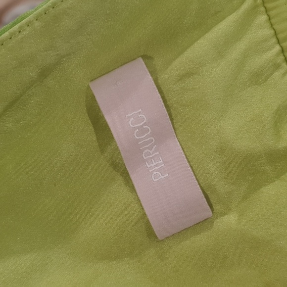 Pierucci Size XS (approx 8) 90s Style 100% Silk Dress - Picture 7 of 8